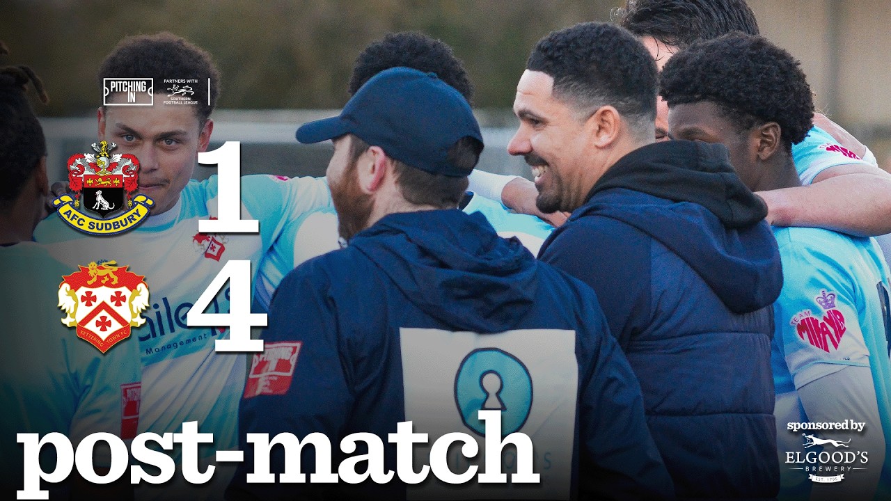 Post Match Interview | AFC Sudbury 1-4 Kettering Town (14/03/2026)