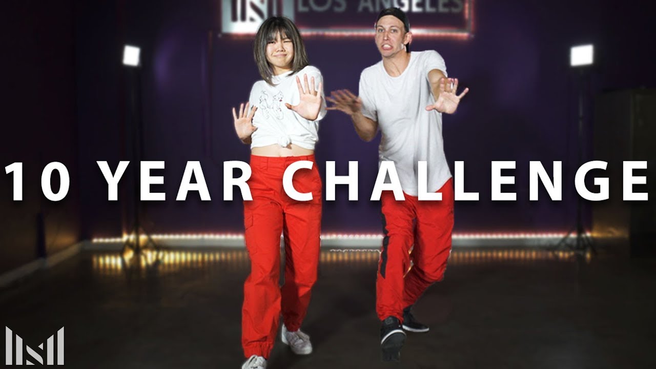 10 YEAR DANCE CHALLENGE ft Bailey Sok | 