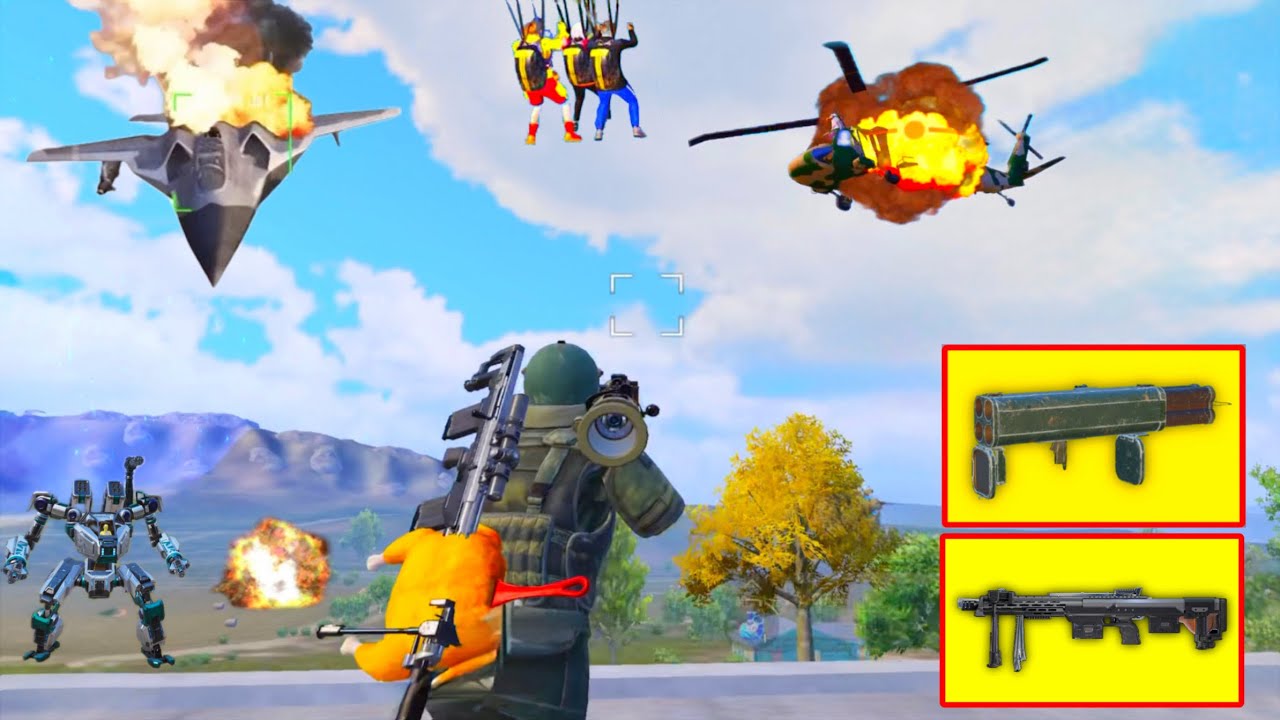 😱DSR Sniper + M202 Destroying Combo Weapons💥 | PUBG Mobile Payload 3.0🔥