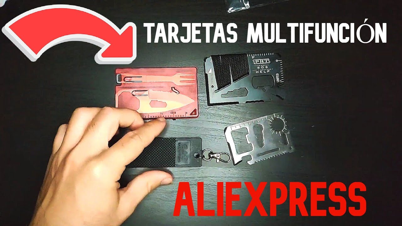 💳PROBANDO TARJETAS MULTIFUNCIÓN de ALIEXPRESS (MENOS DE 3€ CADA UNA)