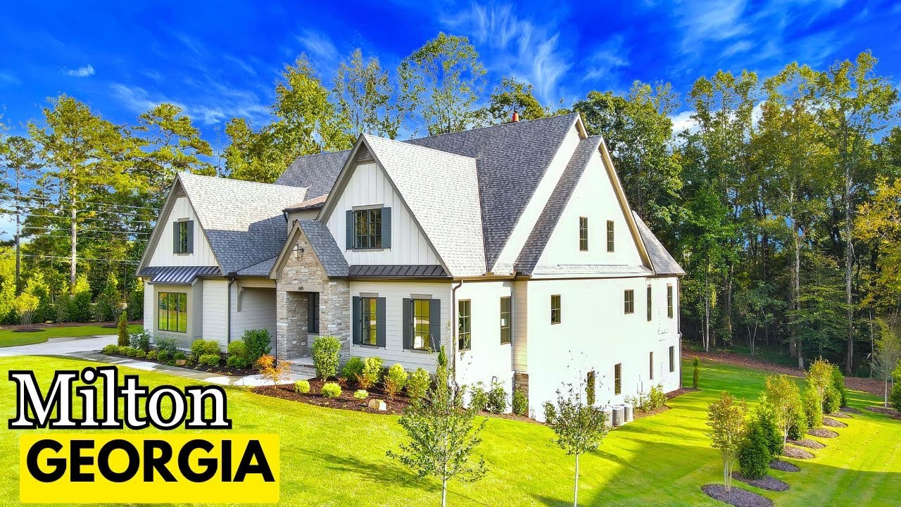Inside a 6,050 SQ FT Luxury Home in Milton, GA | 6 Bed, 6.5 Bath on 1.28 Acres