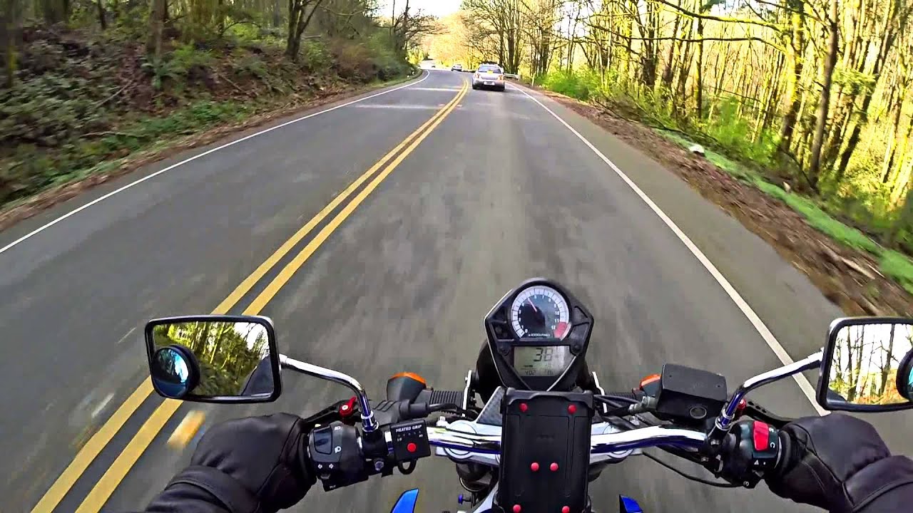 2004 Suzuki SV650 Winding Road Test Ride POV