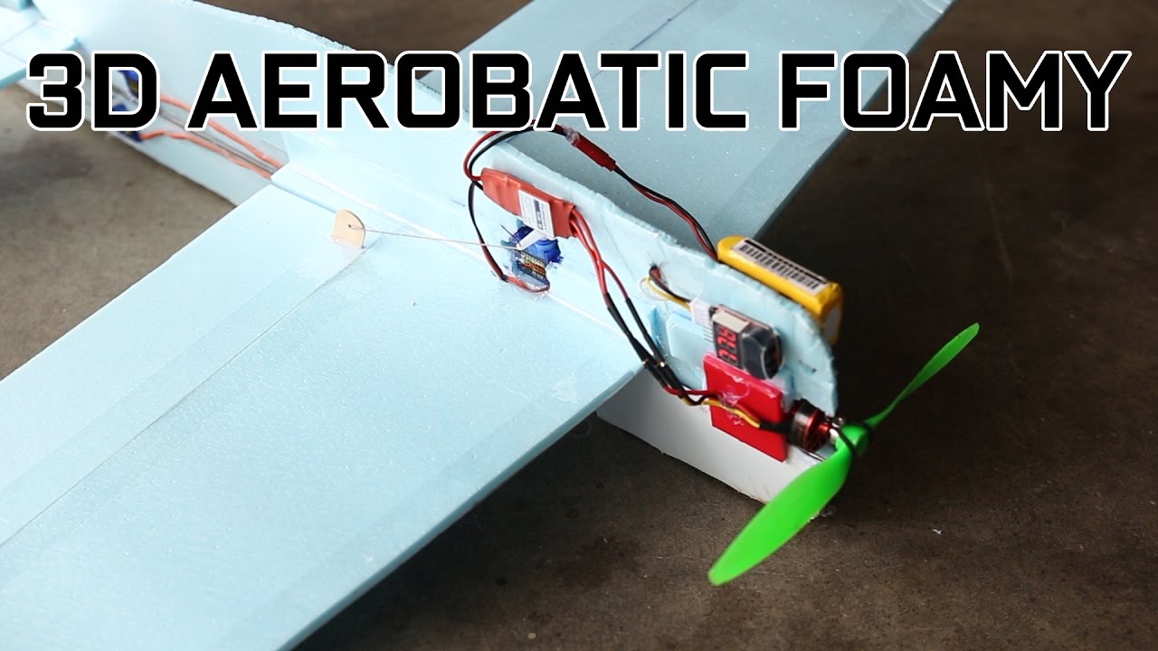 My First 3D RC Plane - The SuperSlo28!
