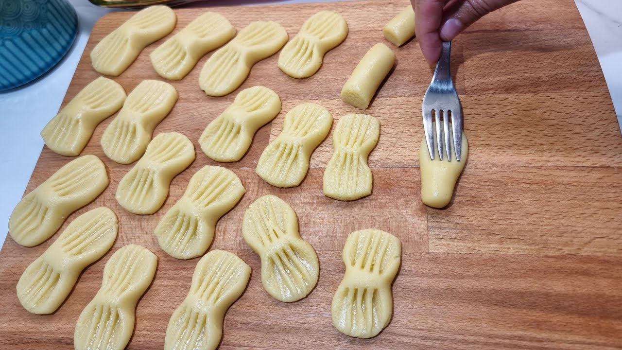 У тебя есть вилка!! Сделайте это печенье всего с 1 яйцом, этот способ знают немногие.