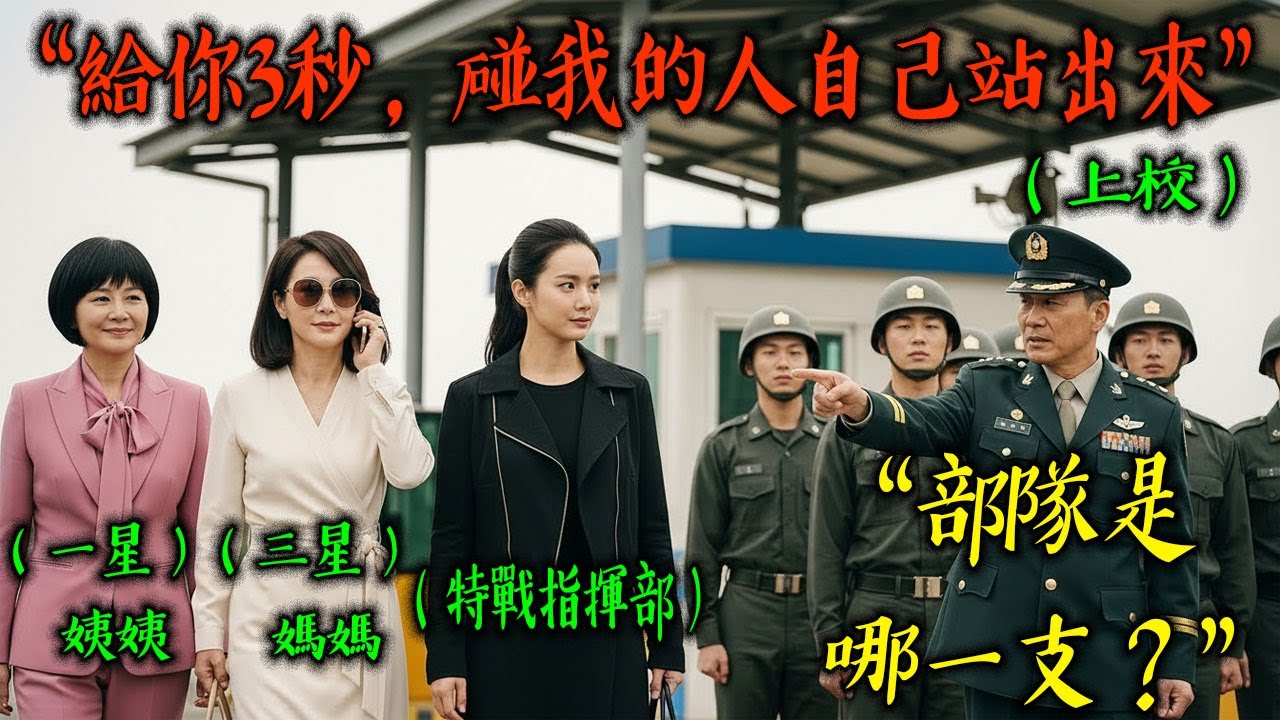 聽完小兒子電話，身為上將、少將、特戰中校的媽媽、阿姨和姊姊立刻殺去部隊，當場把營區給掀了 | 人生故事 | 感動故事 | 有聲書 | 生活智慧 | 真實劇場
