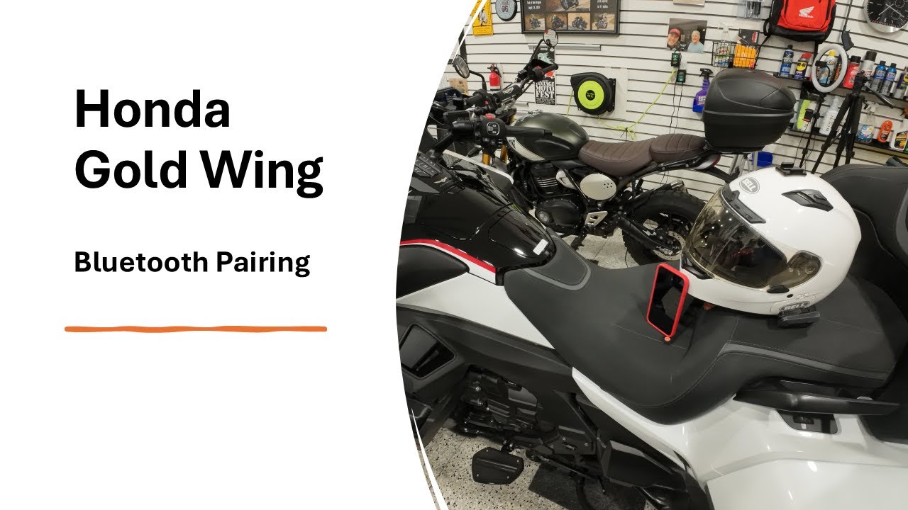 Сопряжение по Bluetooth на Honda Gold Wing 6-го поколения