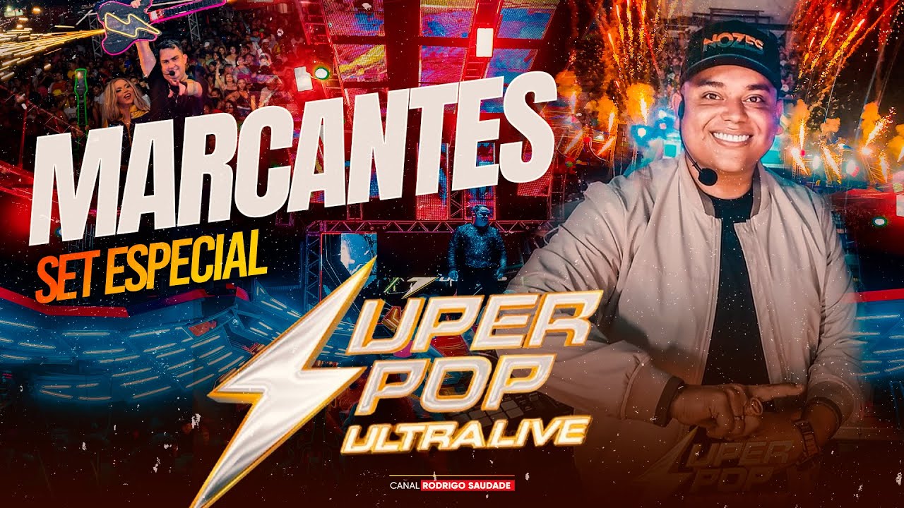 DJ JR ELETRIZANTE ULTRA POP LIVE SÓ MARCANTES EXCLUSIVAS 2025