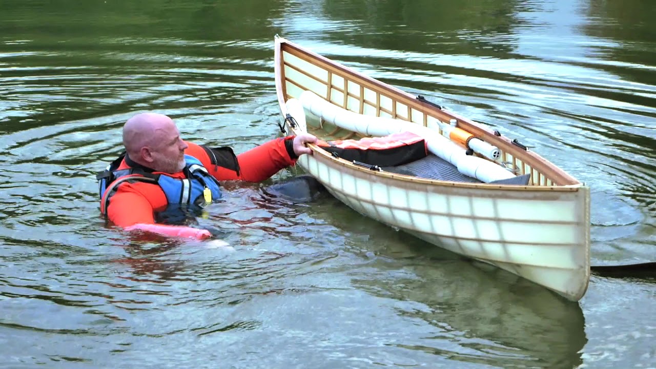 Building a Skin-on-Frame Canoe, Part 11: Flotation, self rescue, and catamaran systems