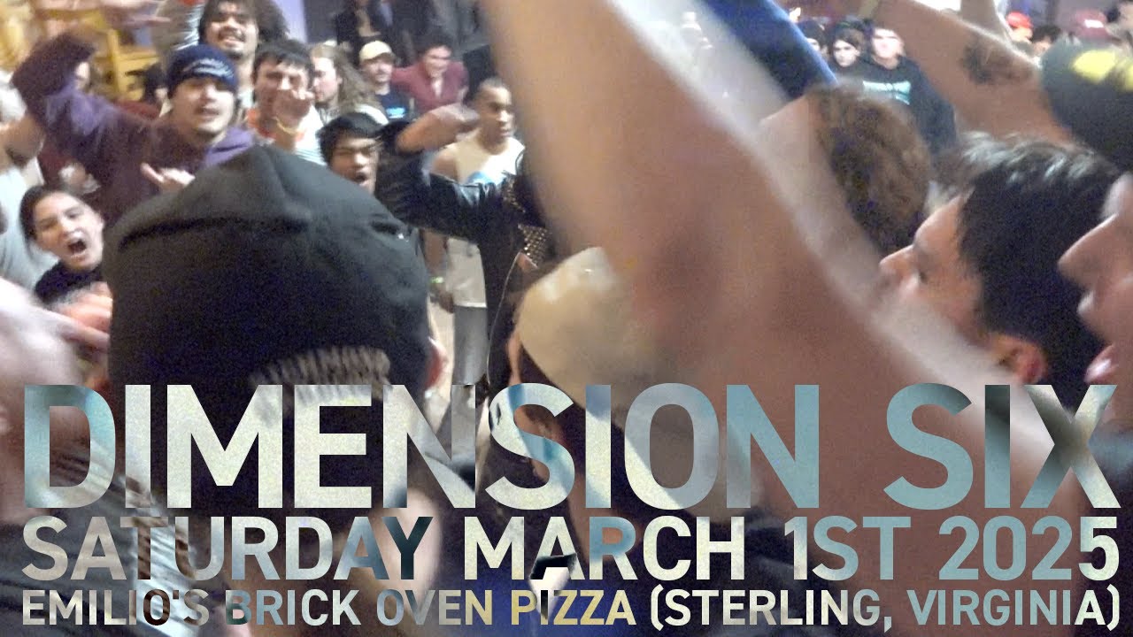 DIMENSION SIX live @ Emilio's Pizza (Sterling, Virginia) - March 1st 2025 *FULL SET RAW/UNCUT*