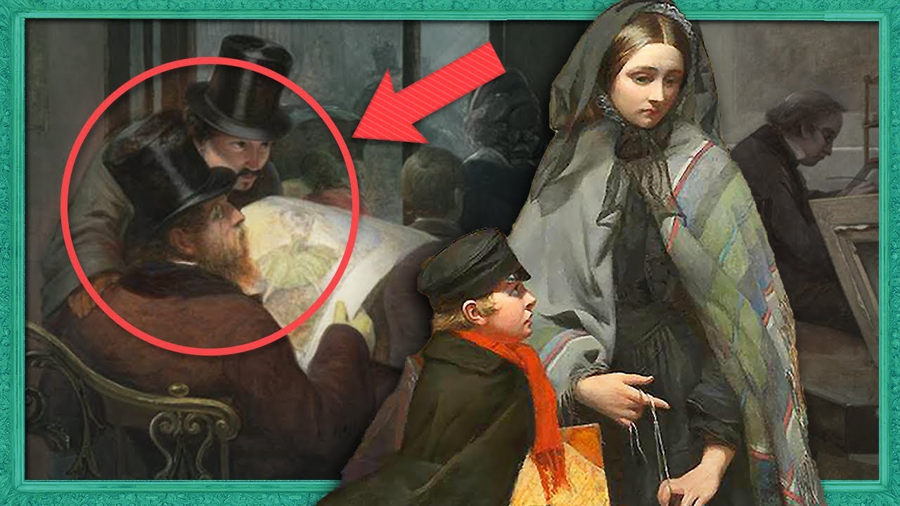 미술계의 충격적인 현실을 담은 그림