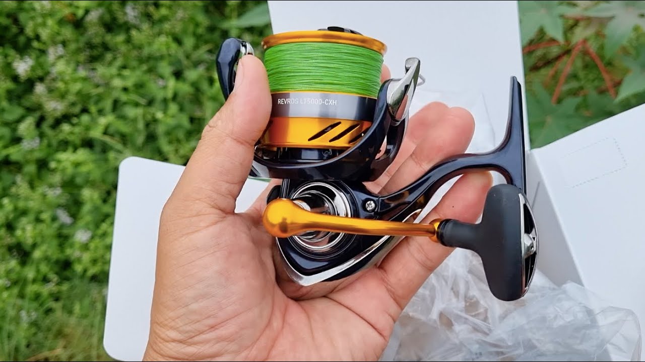 Máy Daiwa Rervos LT mẫu mới nhất chuyên lure. Test máy trực tiếp
