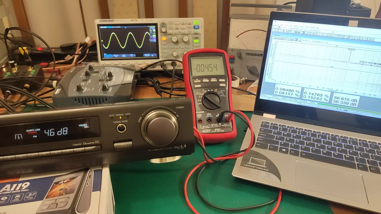 (377#) Tuner Technics ST-GT650 naprawa udana ( cz.2).