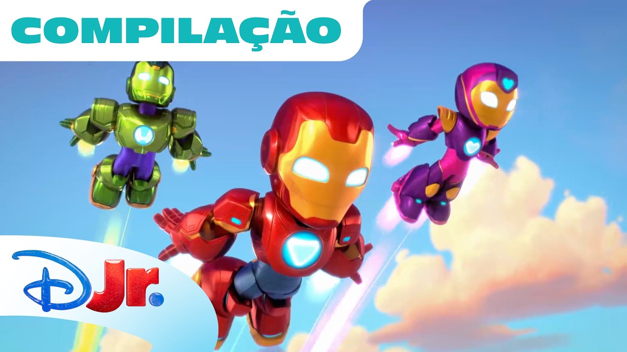 Spidey e Homem de Ferro | MEGA Compila&ccedil;&atilde;o Girl Power: Ghost-Spidey & Ironheart