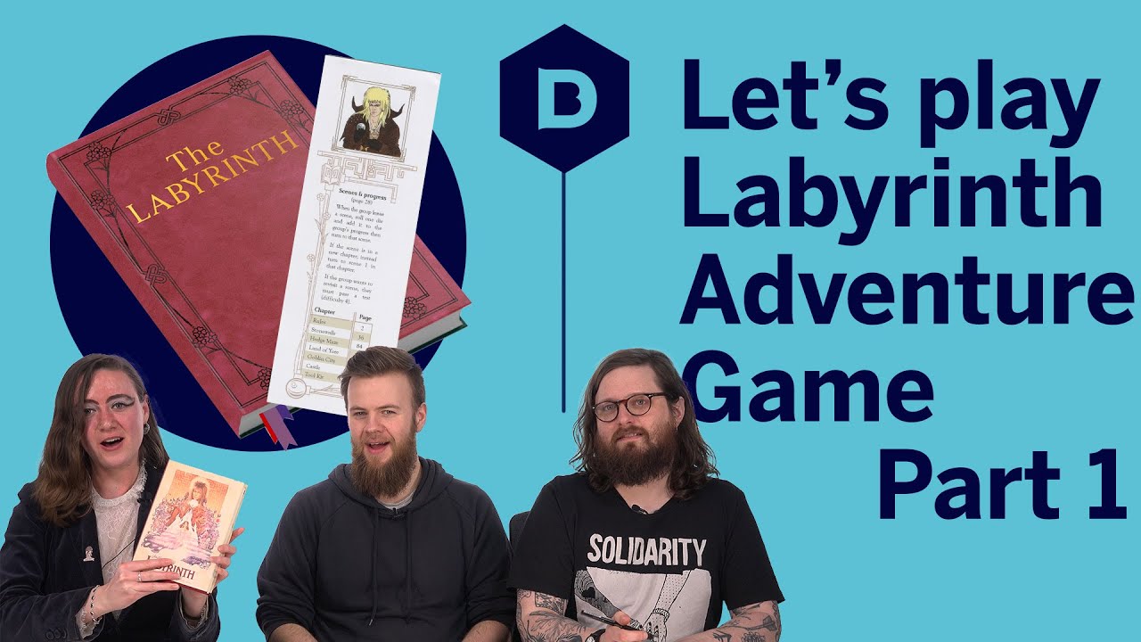 Labyrinth RPG playthrough - The Adventures of William Wensleydale and Sir Peebles