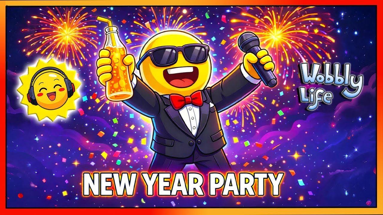🎆 Wobbly Life Silvester Hit – NEW YEAR PARTY! 🎉