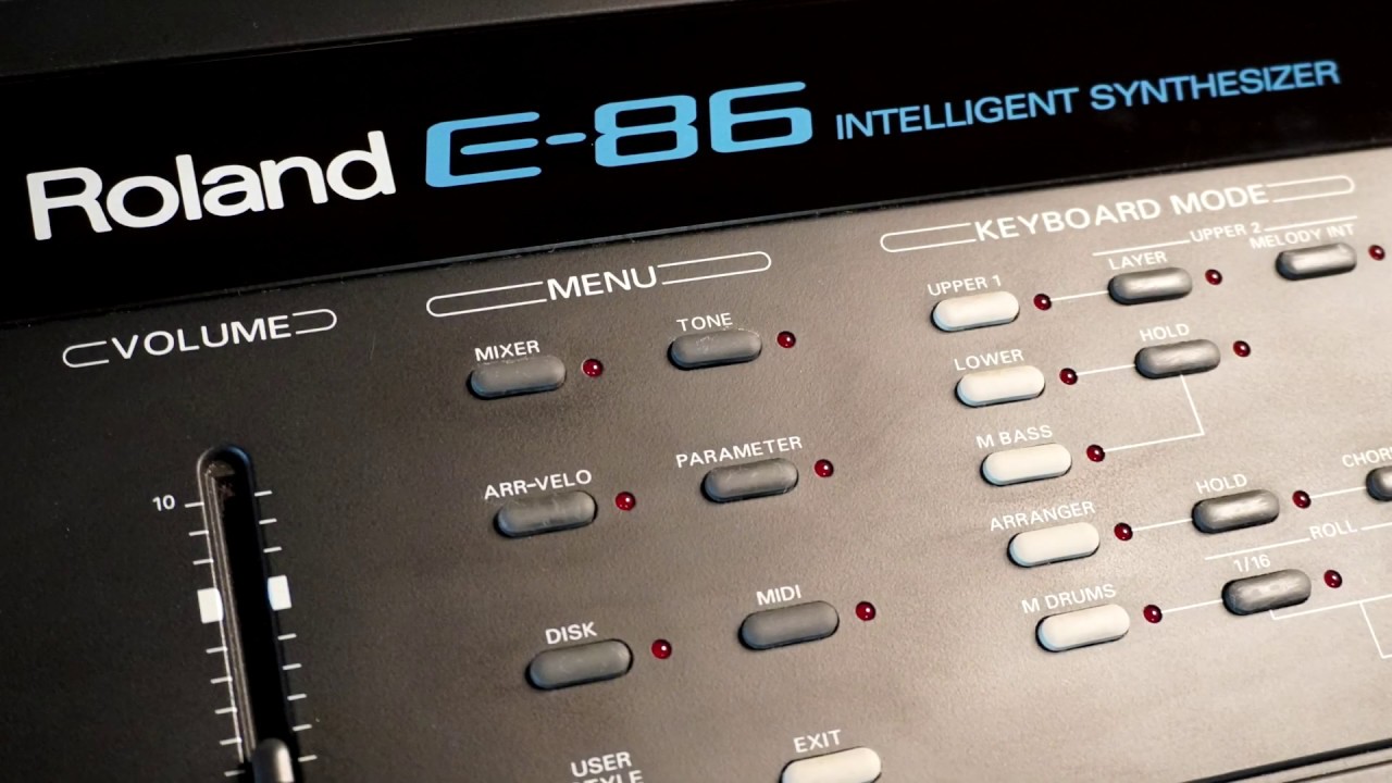 All Roland E-86 Demo Songs + Download