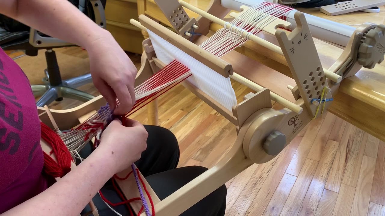How to do double width with just 1 heddle
