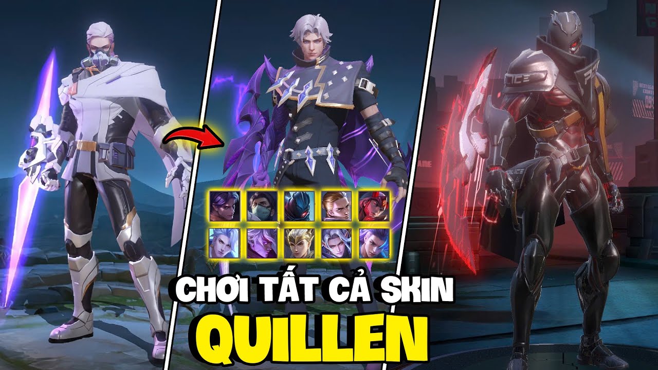 VUX MỘT NGÀY LEO LÊN CAO THỦ VỚI TẤT CẢ SKIN QUILLEN COMBO CHUỖI WIN ĐẦY BÙNG NỔ