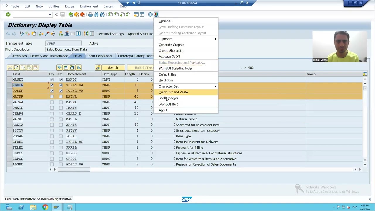 47 - ABAP OOPS - ALV by CL_GUI_ALV_GRID - Creation Part2