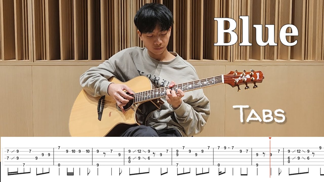 Blue - Yungkai Guitar Tabs Tutorial