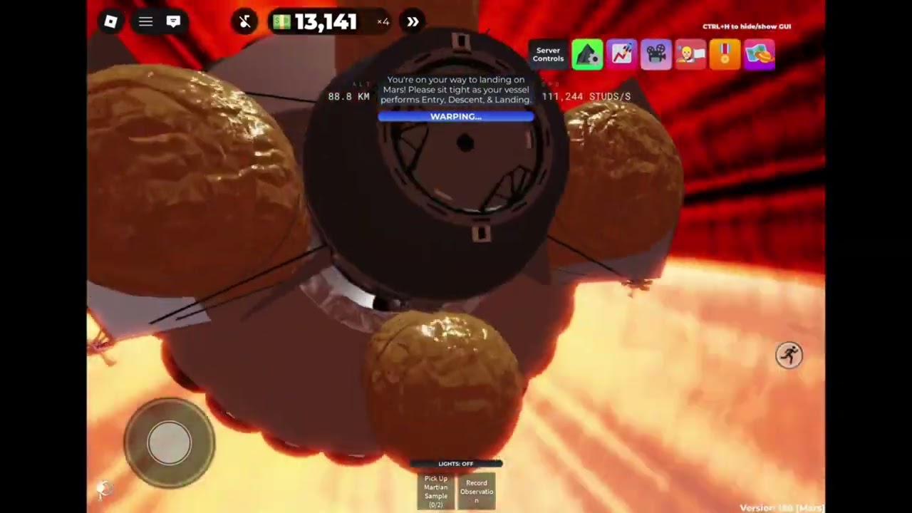 Roblox: To Mars (Part 4, Landing)