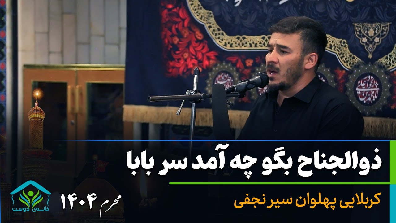 نوحه افغانی | ذوالجناح بگو چه آمد سر بابا | کربلایی پهلوان سیر نجفی