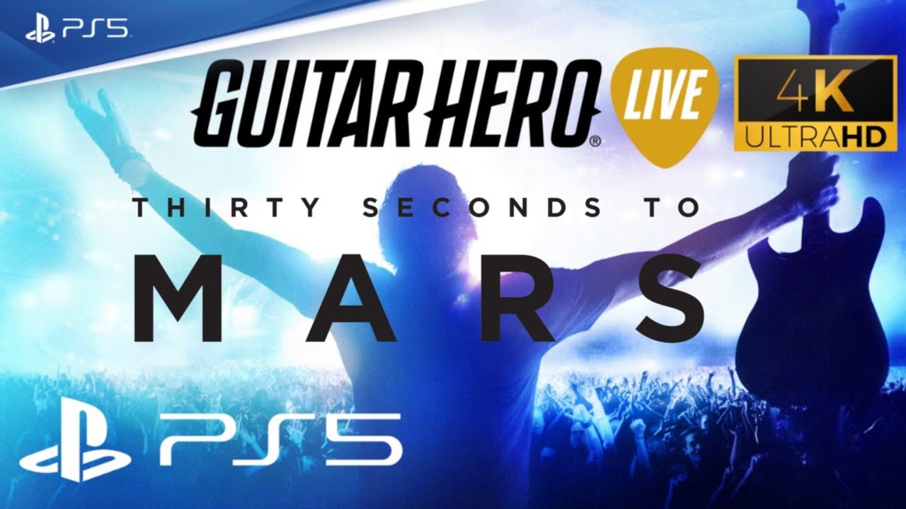 (PS5) Guitar Hero Live: The Kill - 30 Seconds To Mars | Gameplay | 4K Ultra High 60fps