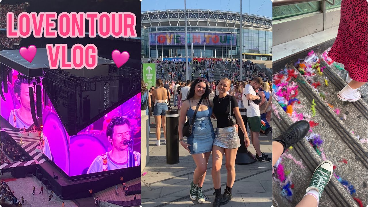 harry styles love on tour, wembley night 2 | vlog