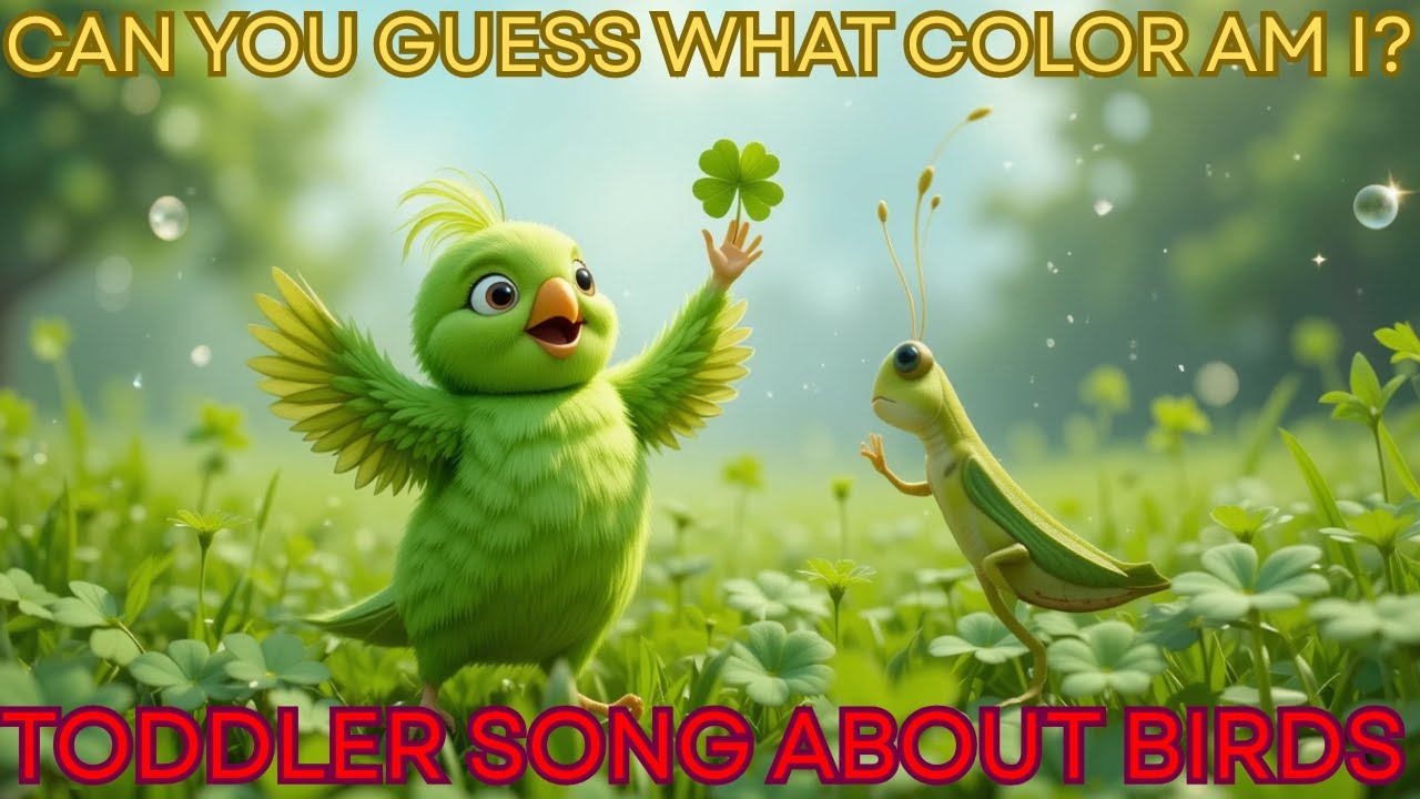 Tweet-Tweet, What Color Am I? | Fun Bird Color Guessing Game for Kids