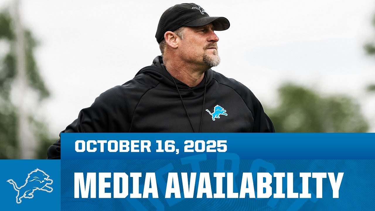 Dan Campbell Press Conference | Oct. 16, 2025