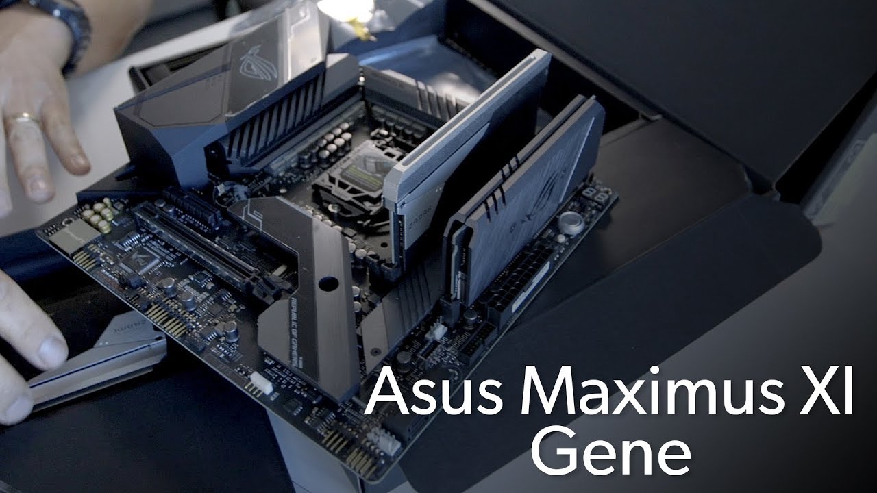 Unboxing Asus Maximus XI Gene w/ double capacity memory