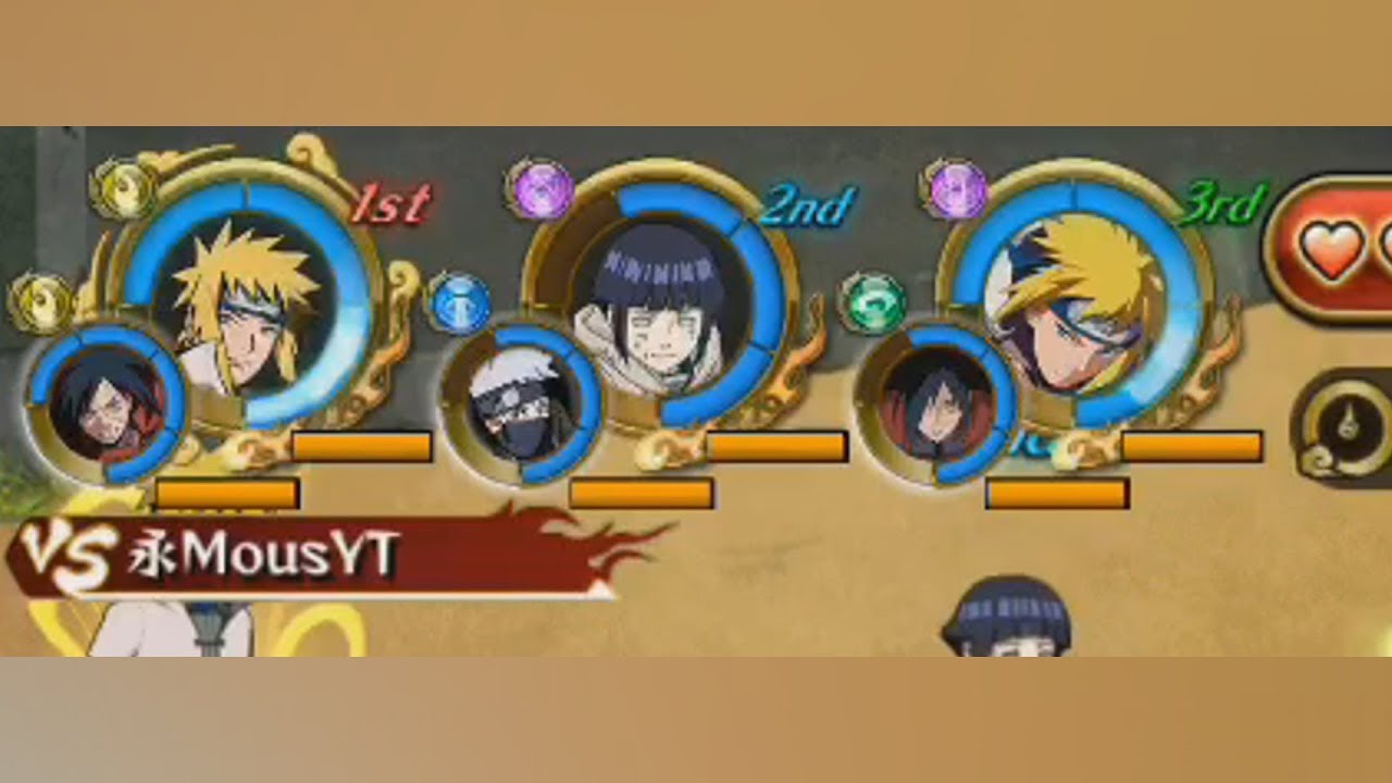 Naruto Blazing - PvP: One Of The Most Intense Matches I Have Ever Had [VS MOUS]