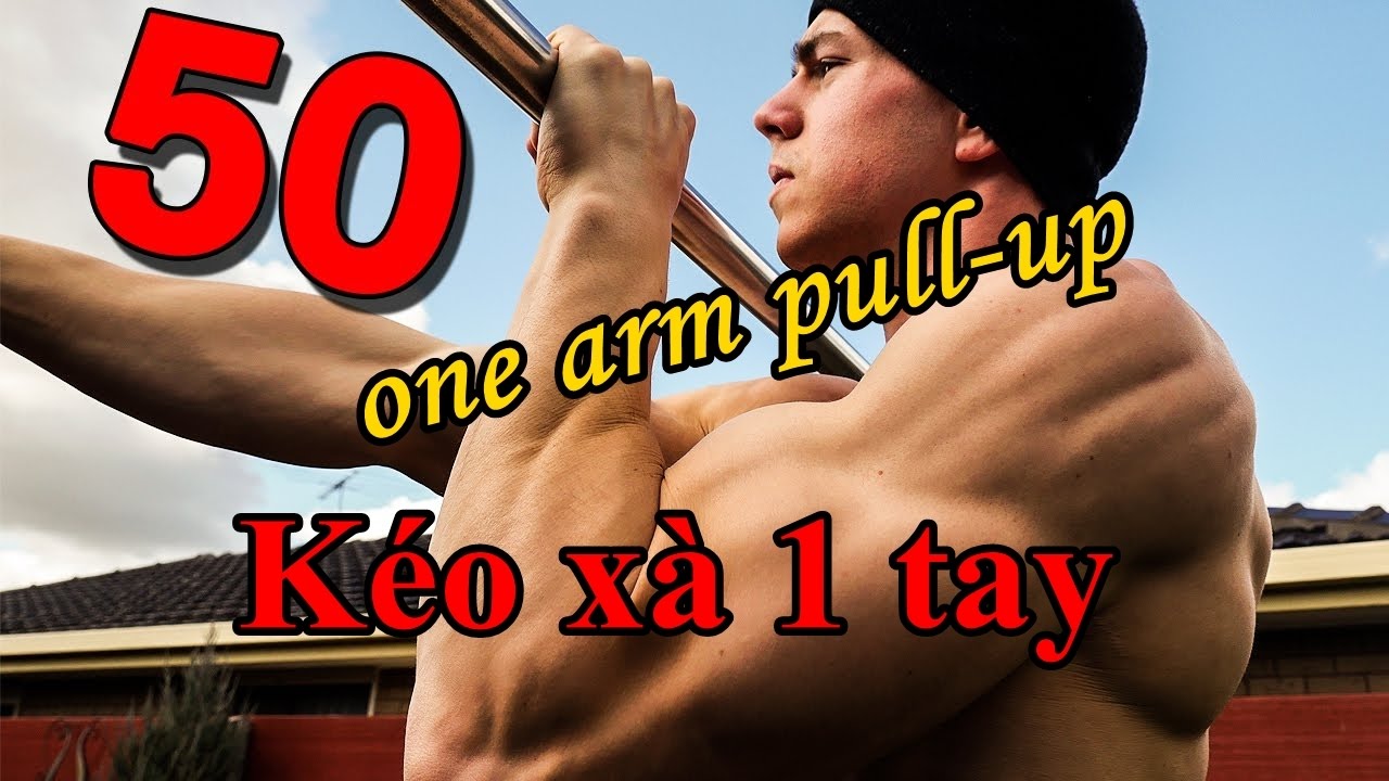 VNSwCF - Tập 16 Hướng dẫn kéo xà 1 tay cực dễ - One arm pull up tutorial