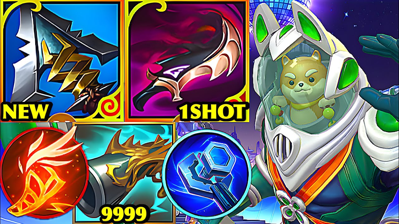Wild Rift China Nasus | 20KILL NEW Yordle Serylda × Duskblade ONE SHOT NASUS Build & Runes