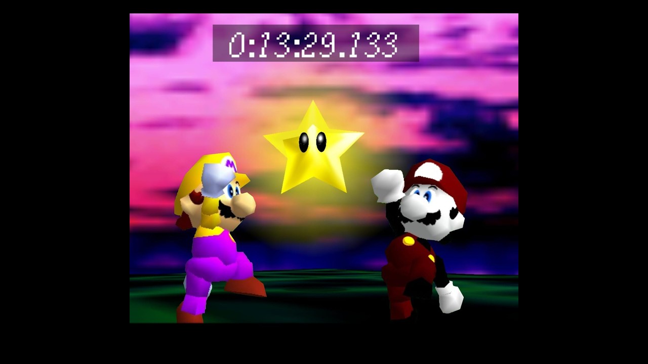 SM64CoopDX - 16 star Speedrun (2P) (13:29.133) @Empanda-64