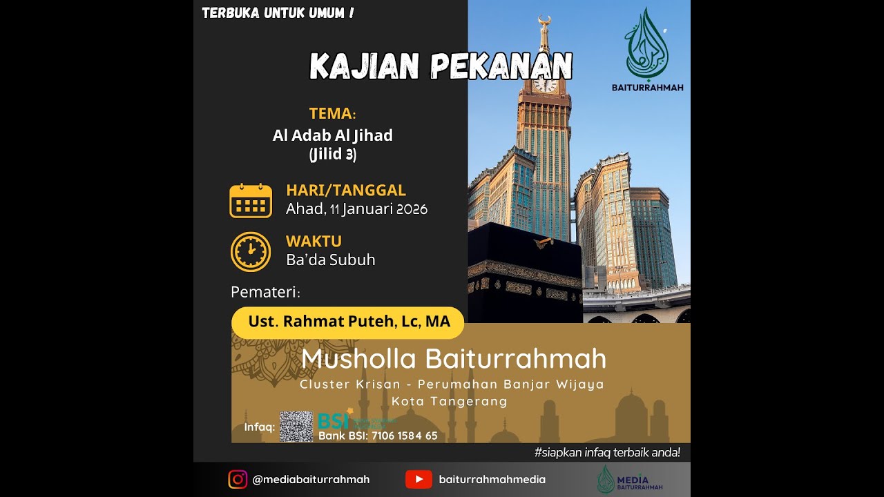 Al Adab Al Jihad(Jilid 3) (Ust. Rahmat Puteh, Lc, MA)