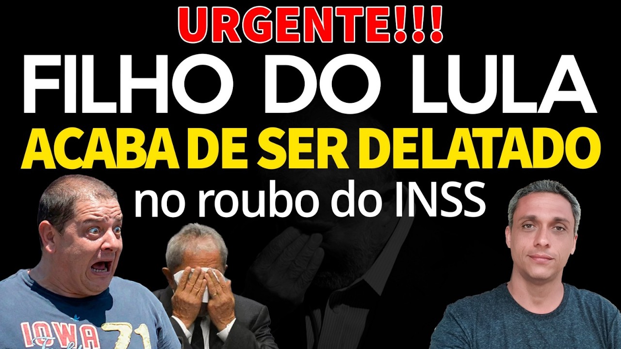 URGENTE!! Filho do LULA acaba de ser DELATADO no roubo do INSS. Acabou pra esse governo