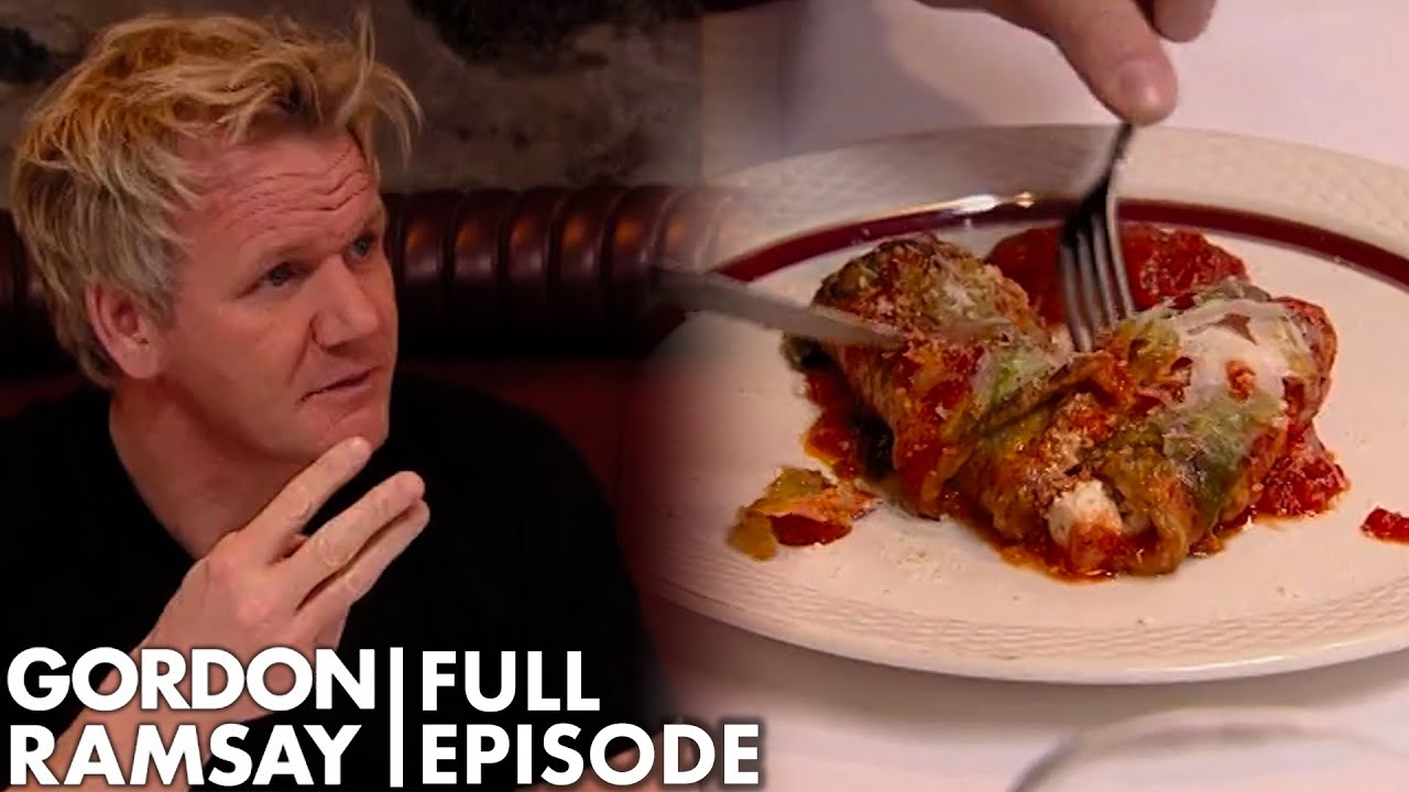 Gordon Ramsay Disgusted At Being Served Three Week Old Food | Kitchen Nightmares FULL EP