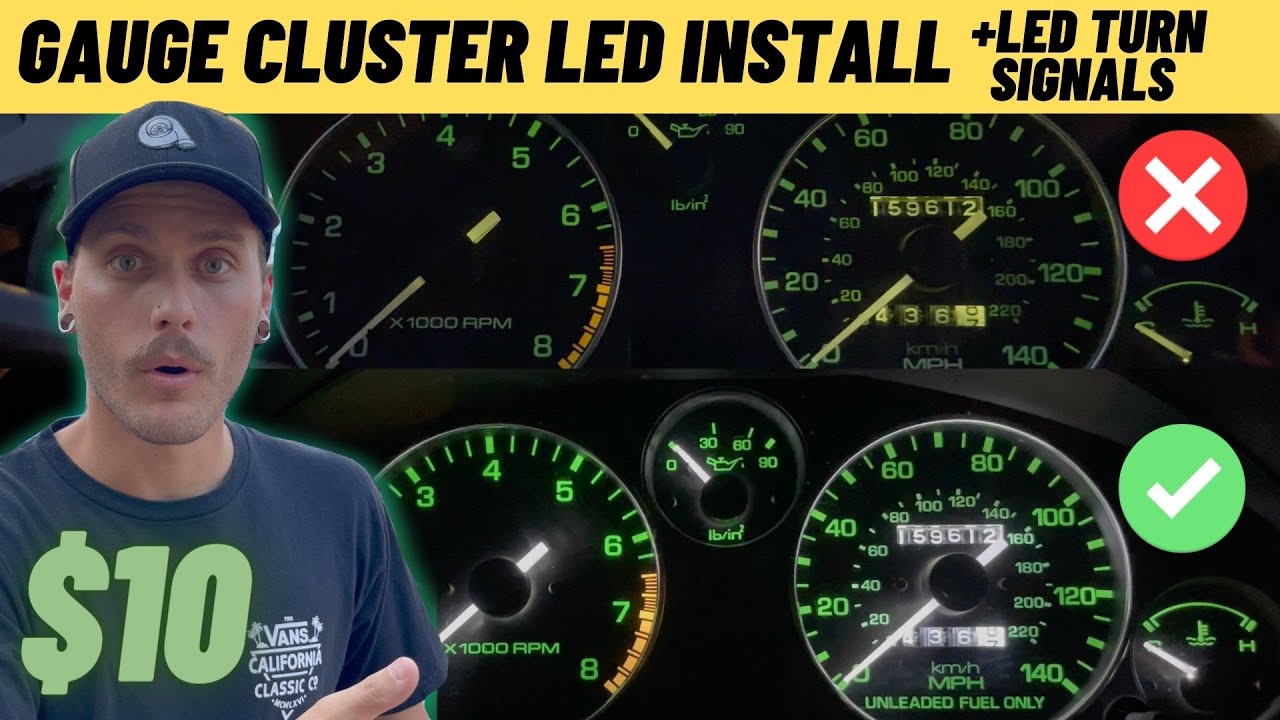 Miata LED Gauge Cluster Install!