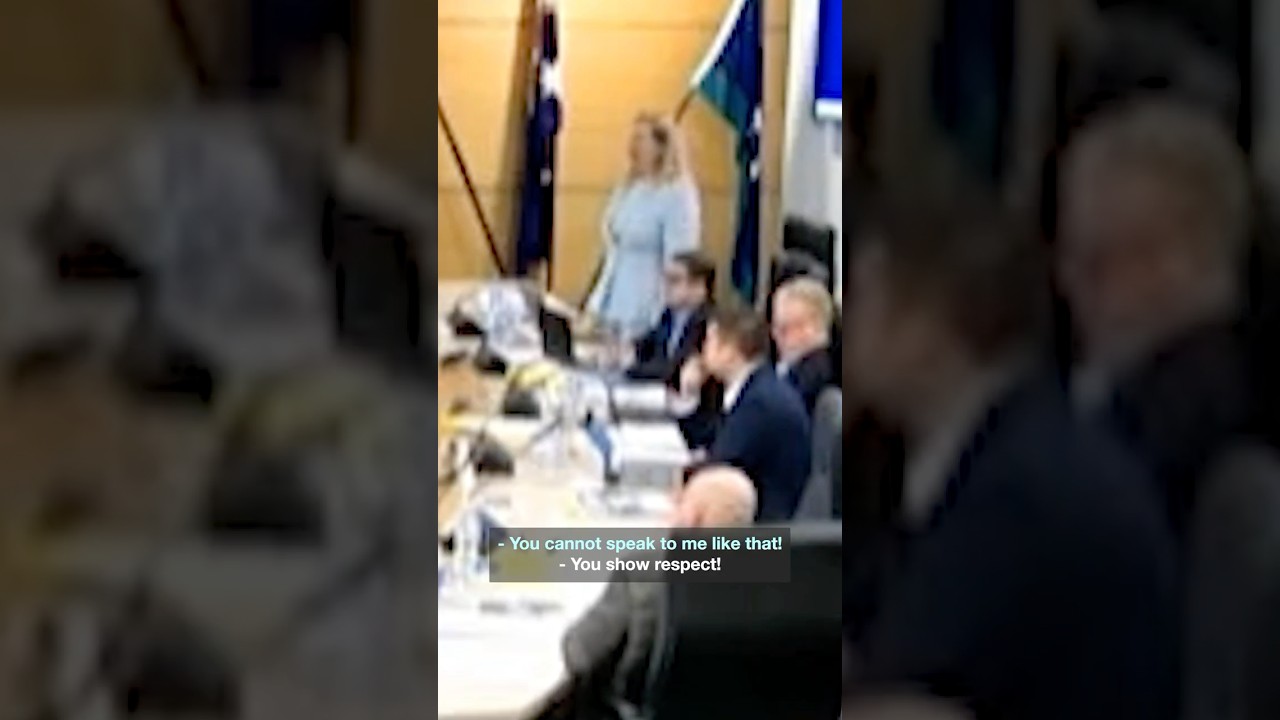 Council meeting descends into chaos