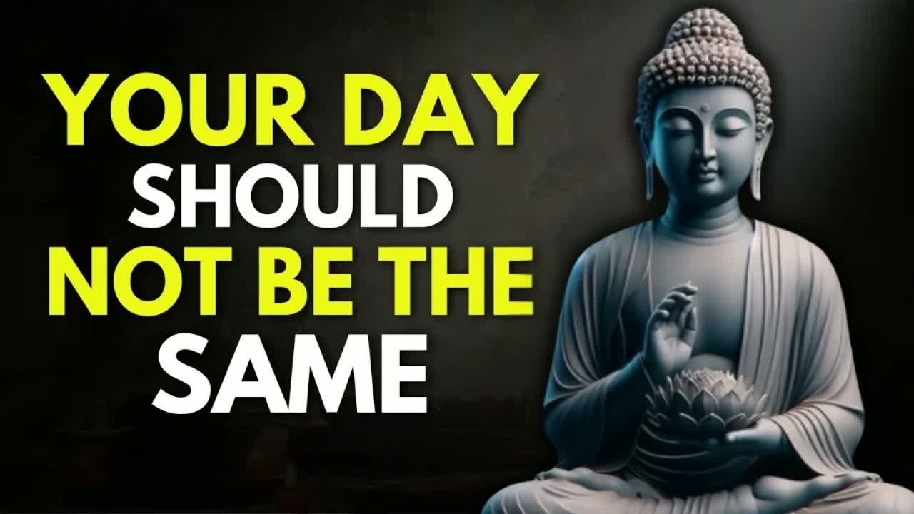 5 powerful Things You Should Tell Yourself Every Morning ｜ Buddhist Wisdom