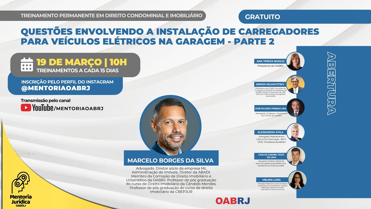 Questões envolvendo a instalação de carregadores para veículos elétricos na garagem - parte 2
