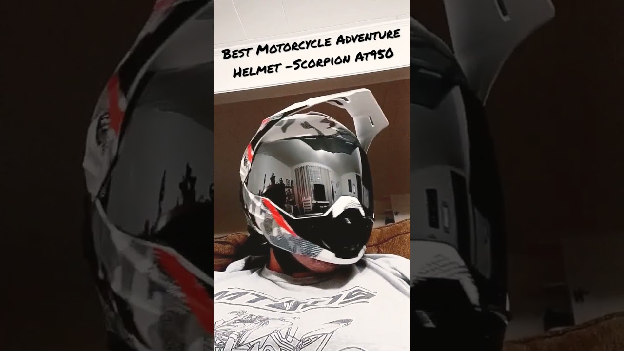 This is the Best Modular Motorcycle Adventure Helmet for the Money 💰 the Scorpion At950 🇺🇸