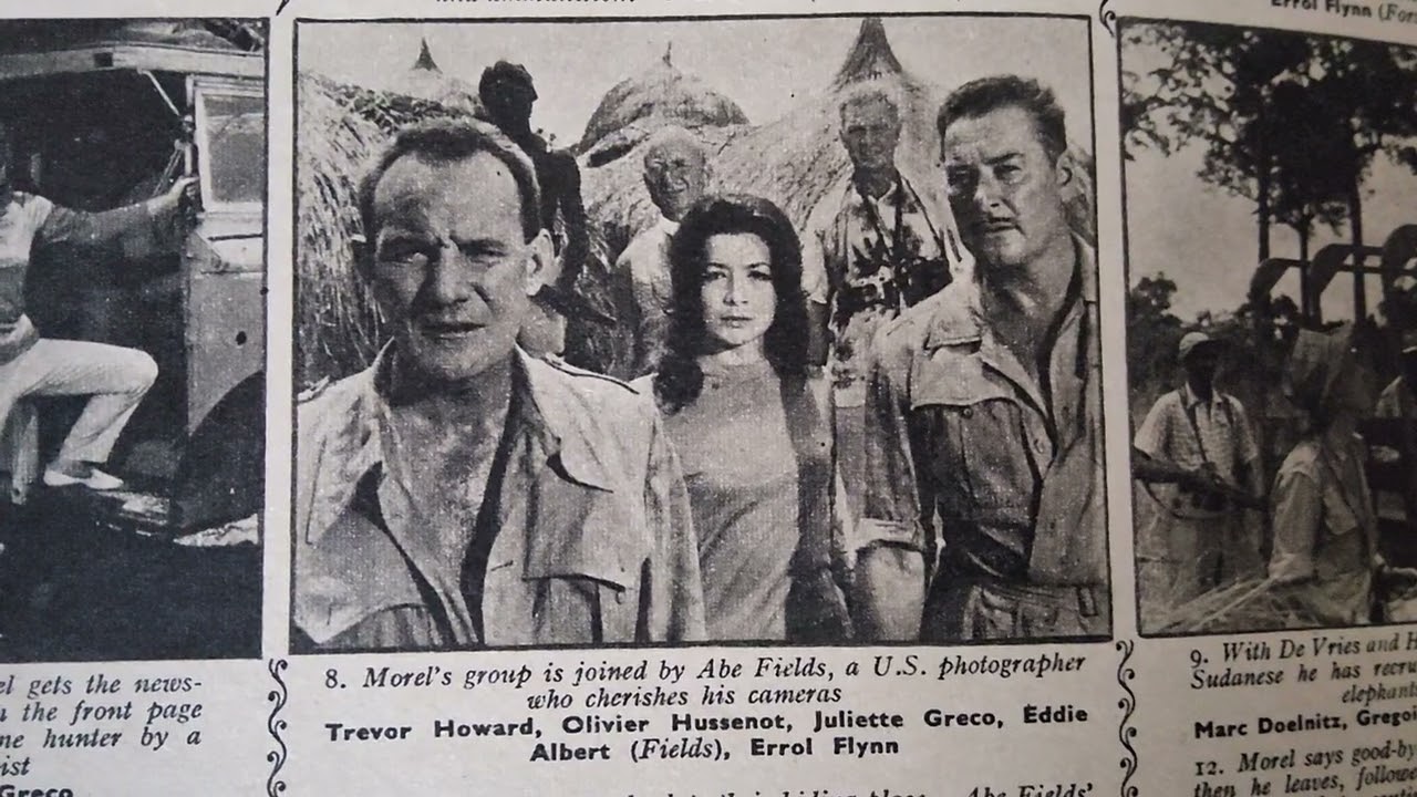 The Roots of Heaven ( film 1958 errol flynn Trevor Howard juliette greco ) - In 500 words