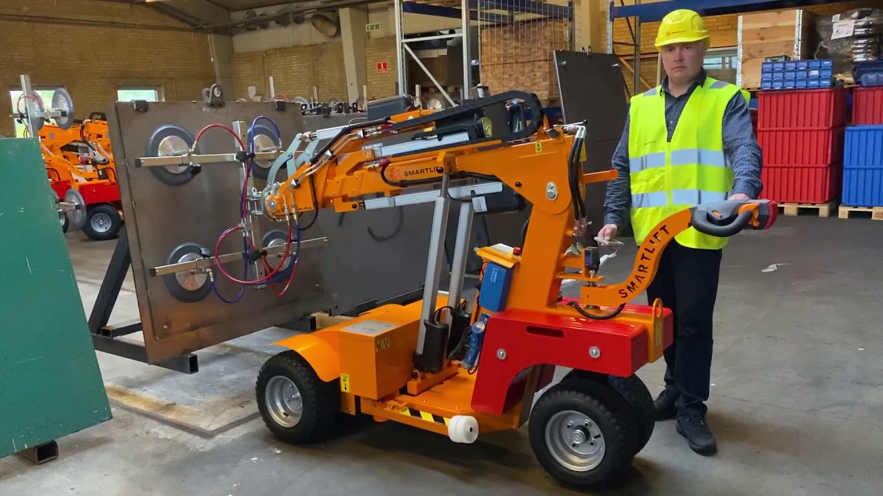 Robot para colocación de vidrios SL 408 Outdoor series by SMARTLIFT