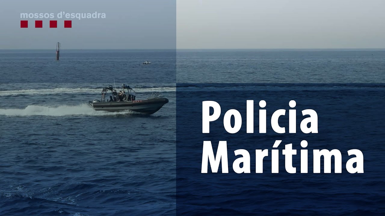 Posada en marxa de la Policia Mar&iacute;tima del cos de Mossos d'Esquadra