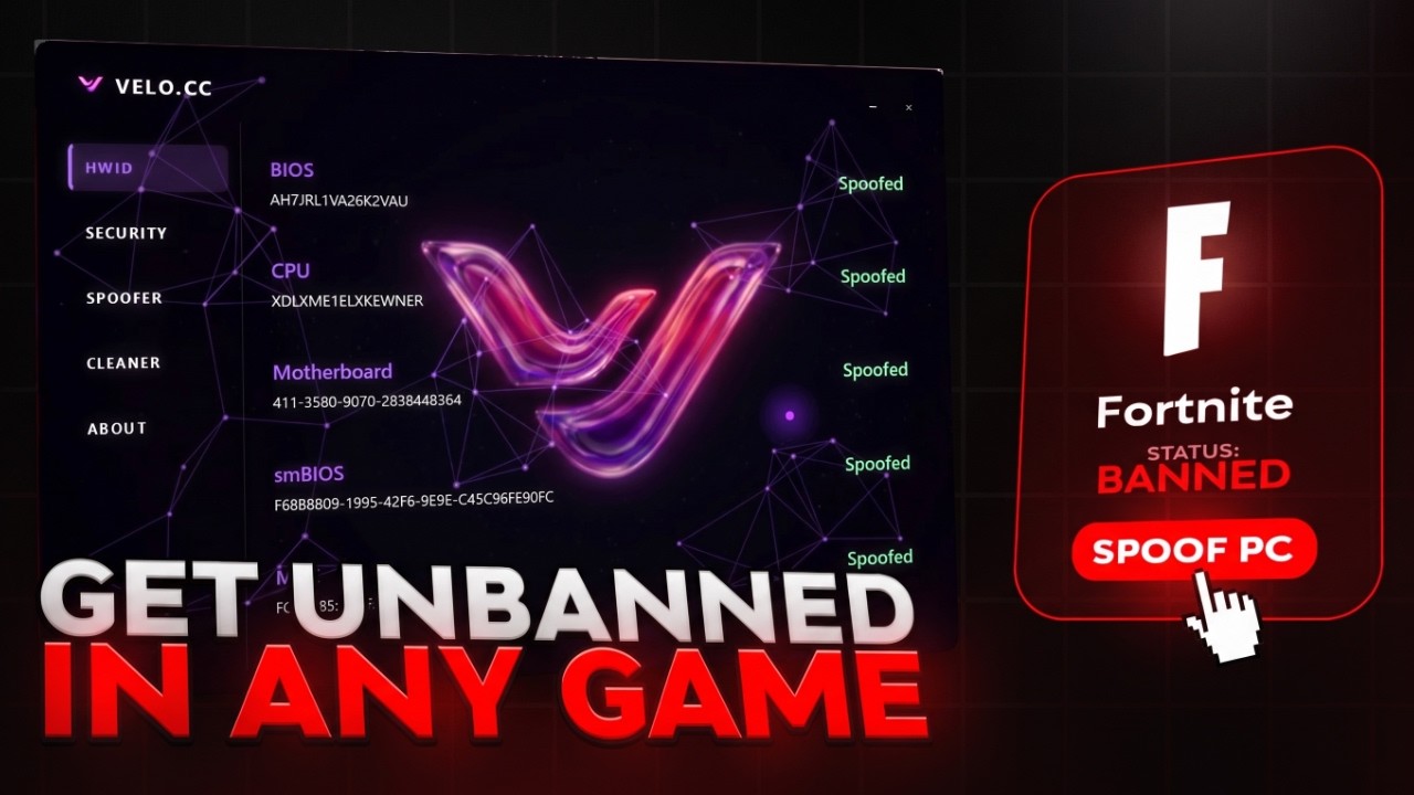 HWID Spoofer TUTORIAL: Get A UNBANNED Forever On ANY Game!