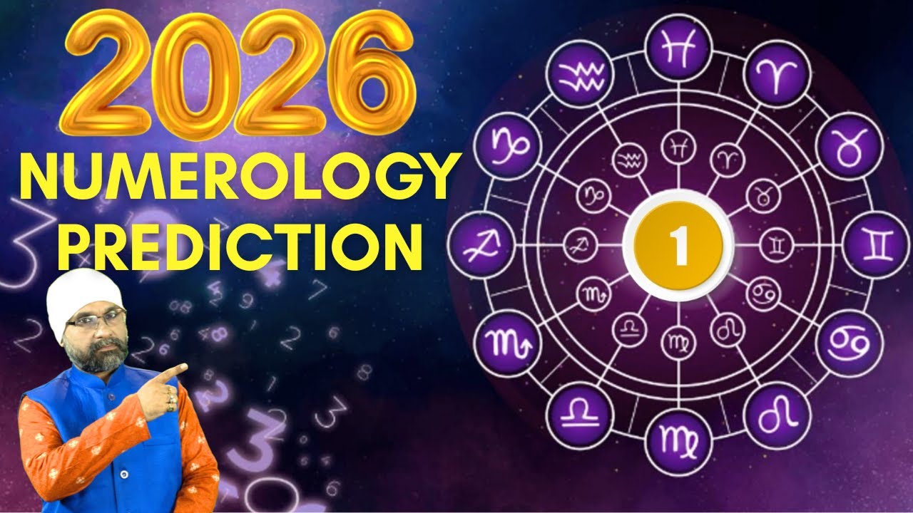 2026 NUMEROLOGY PREDICTION.... কোন সংখ্যার কেমন যাবে? | Sri Moni Bhaskar | Astrologer In India