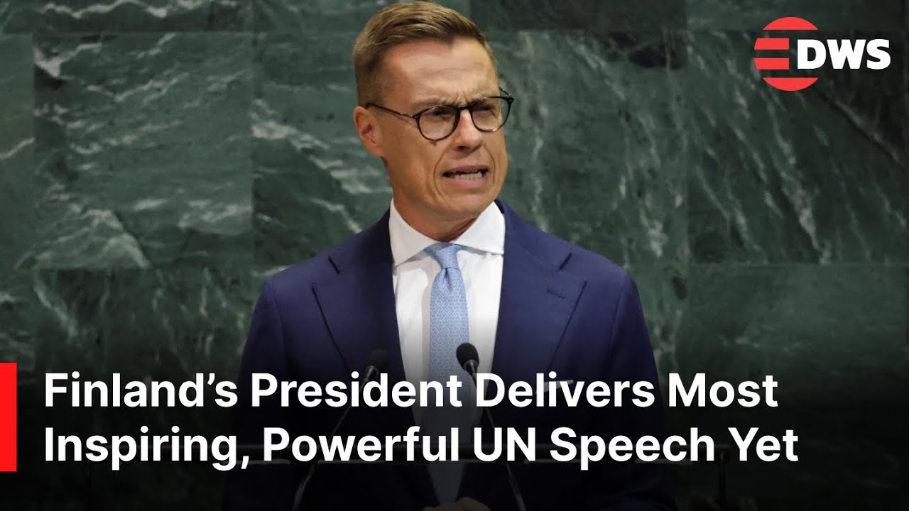 FULL SPEECH: Finland&rsquo;s Pres. Stubb on Ukraine, Gaza & UN Reform | Most Inspiring UN Speech | AC1E
