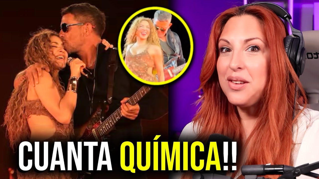 SHAKIRA Y ALEJANDRO SANZ SACAN CHISPAS EN EL ESCENARIO | Vocal Coach Reaction & analysis